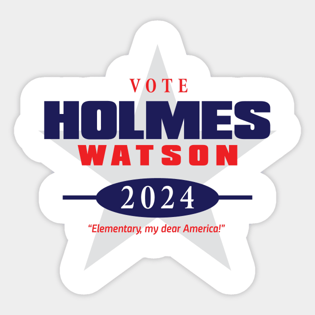 Holmes Watson 2024 Sticker by MindsparkCreative